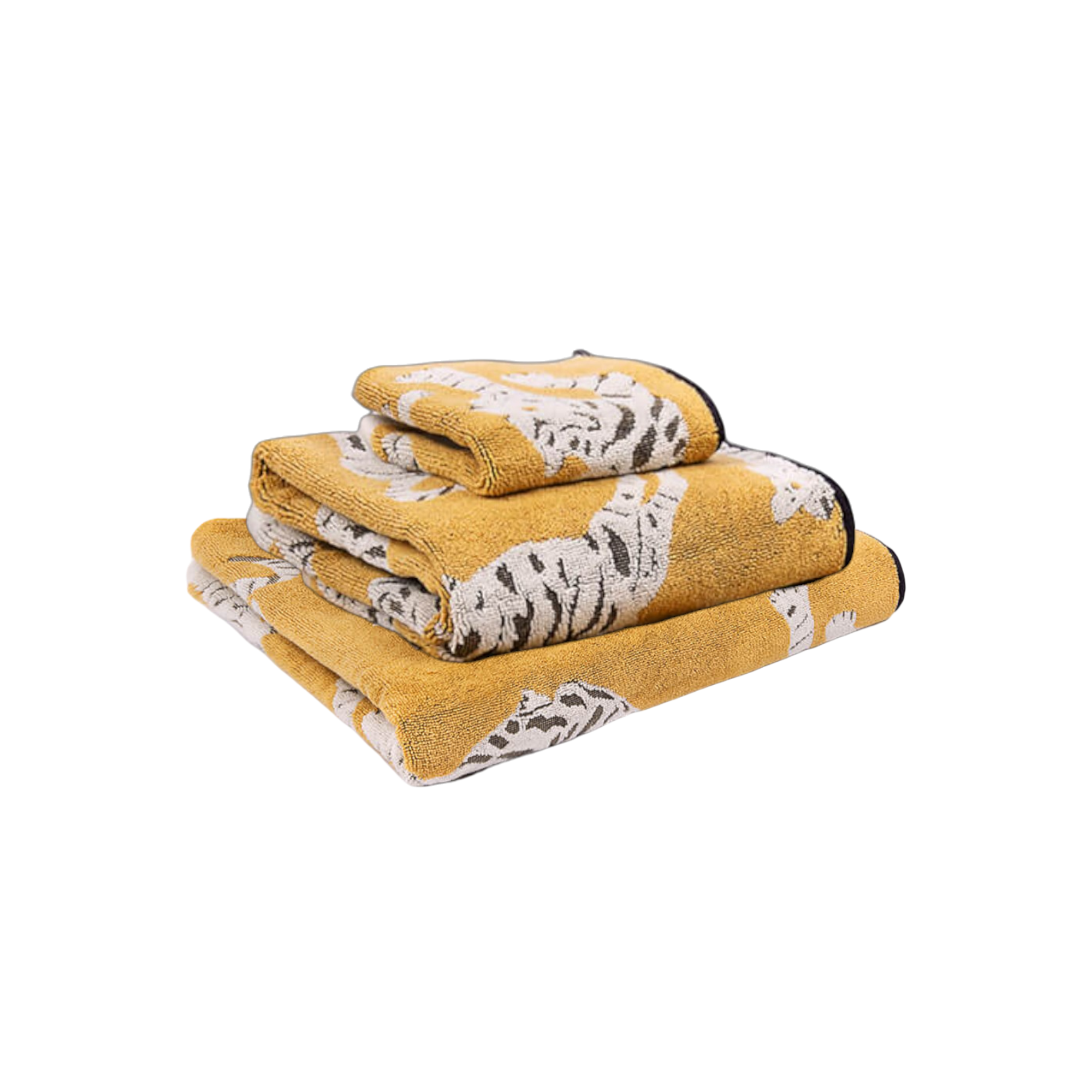 Serviette pour les mains en coton biologique | Tiger