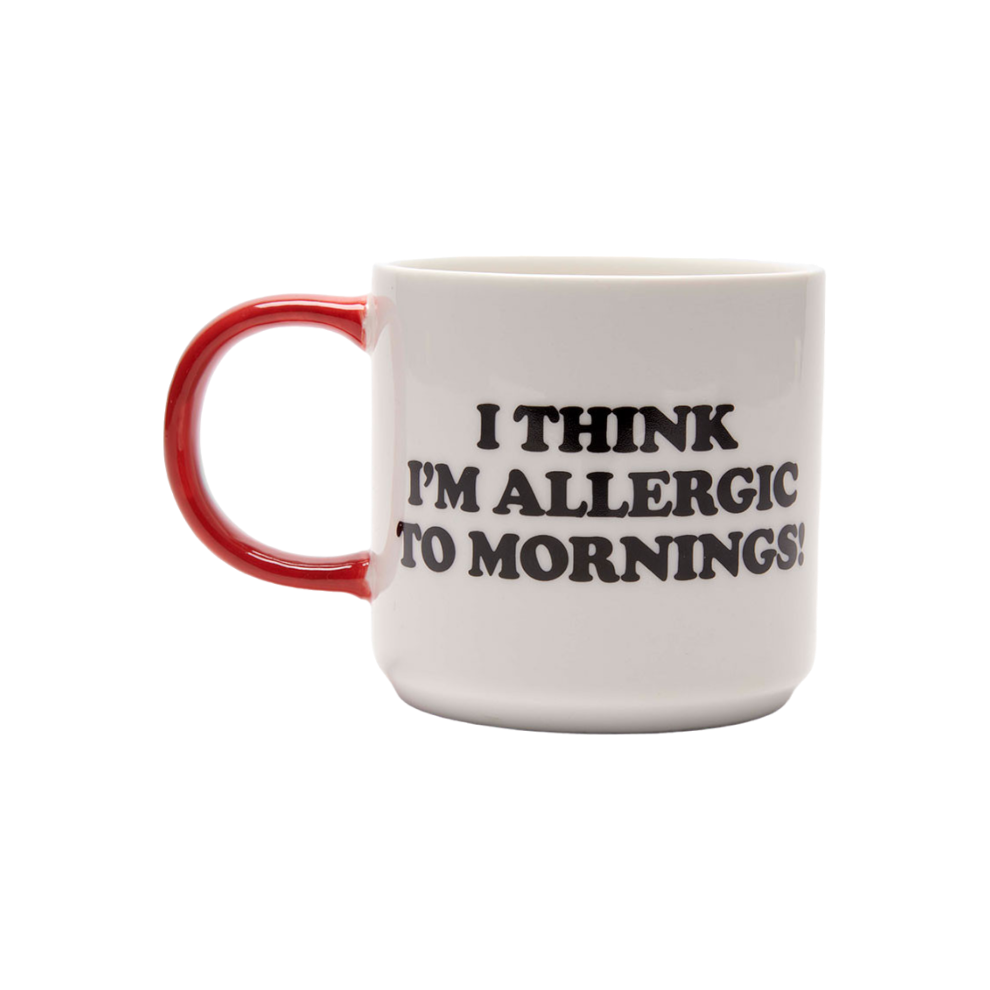 Mug Snoopy | Allergic to mornings