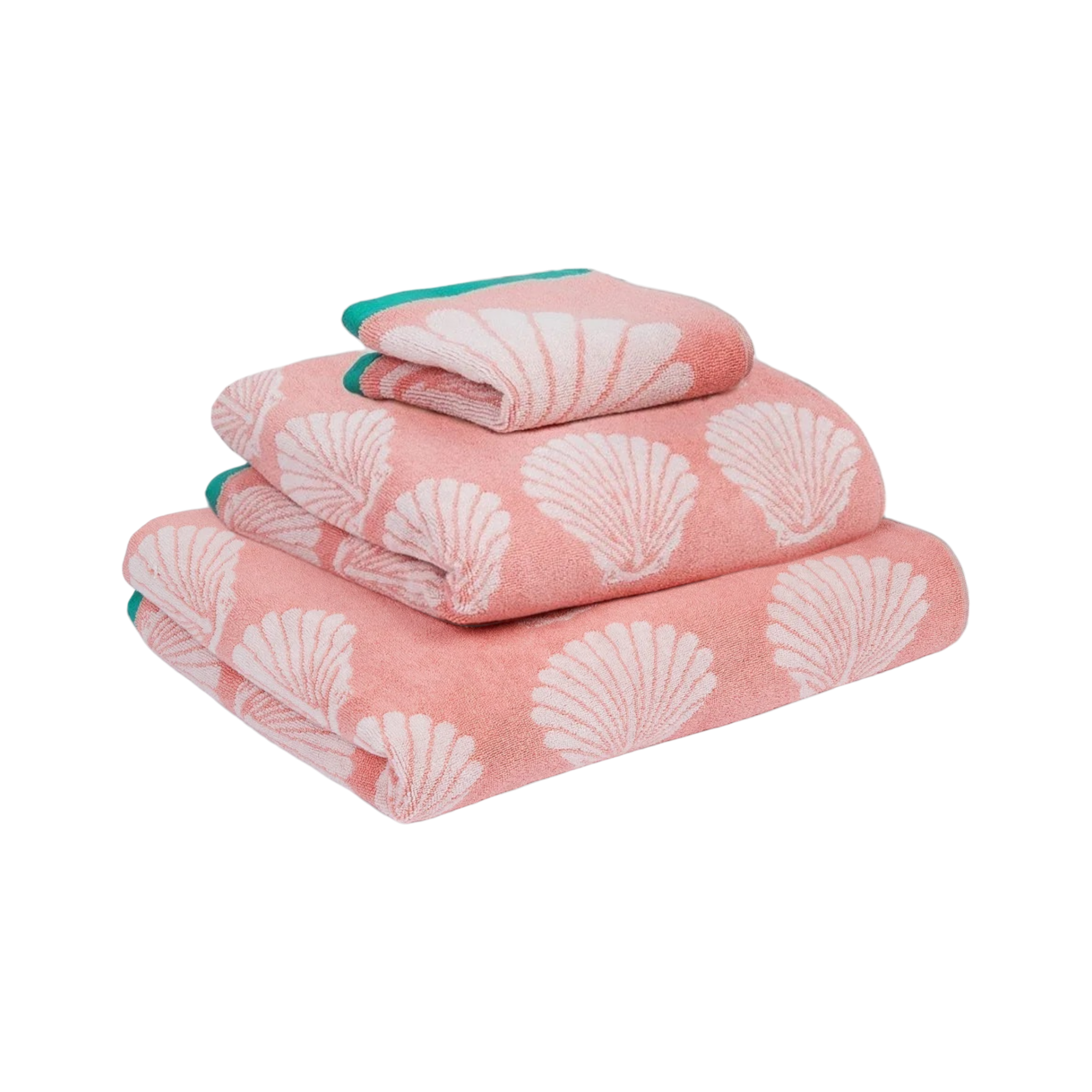 Serviette pour les mains en coton biologique | Shells